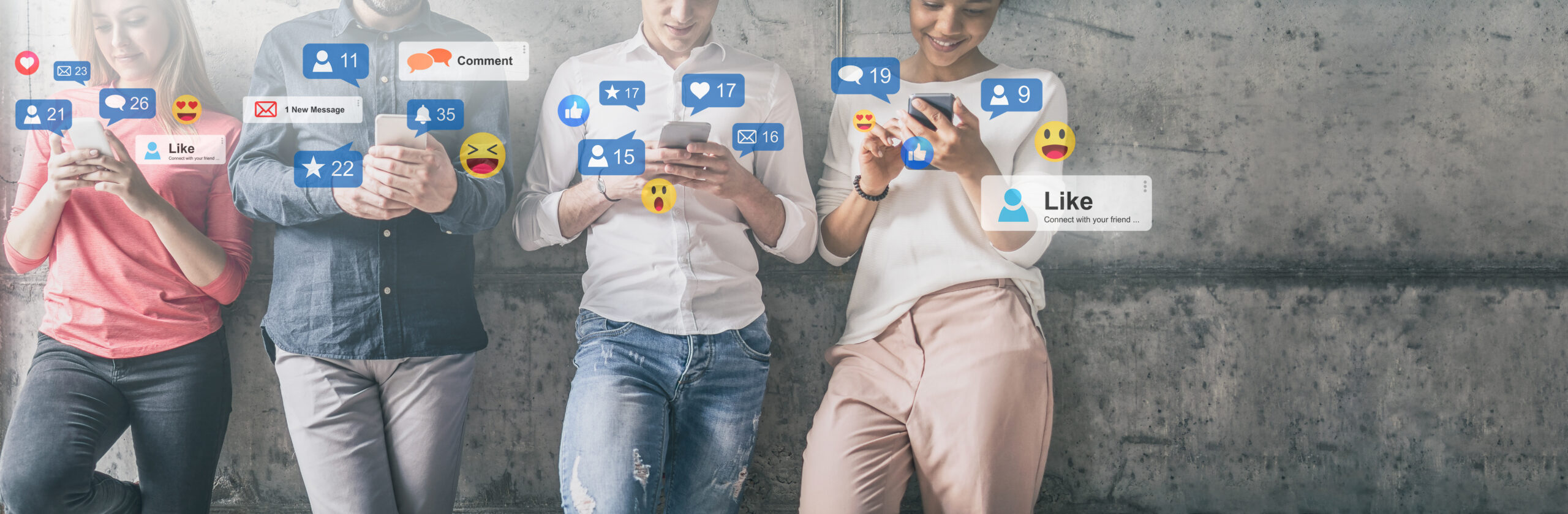 Social media concept.
